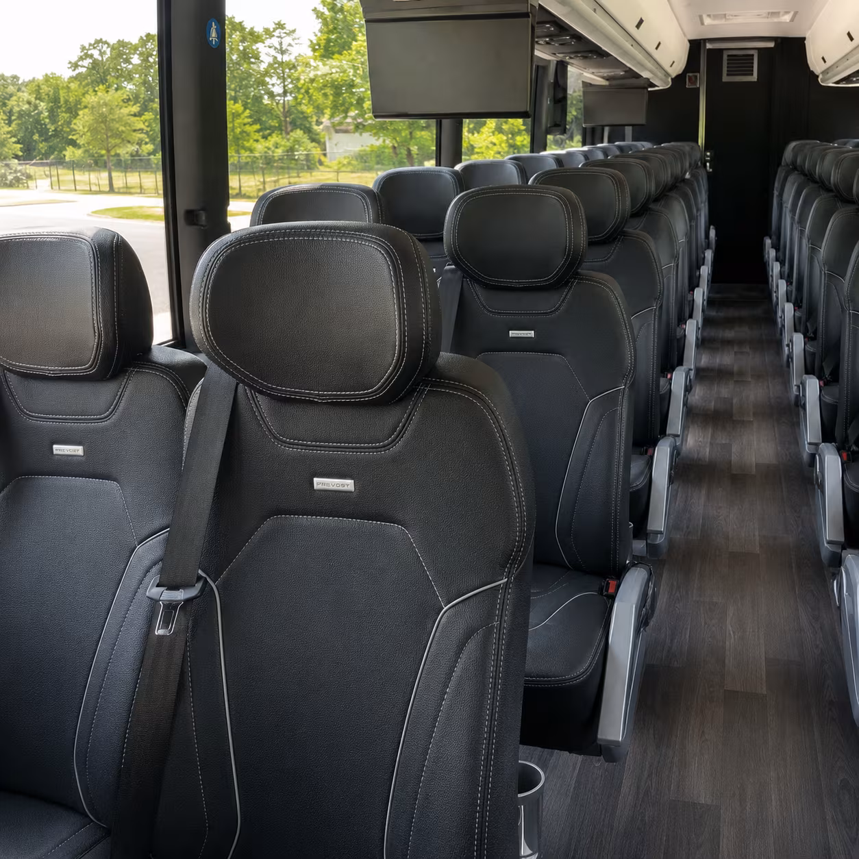 bowling green corporate event transportation onboard seating