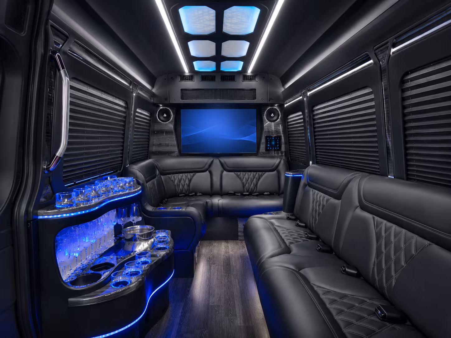 bowling green sprinter limousine interior