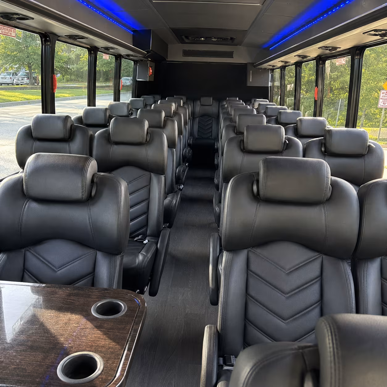 wedding weekend bus rentals for groups arriving from nashville